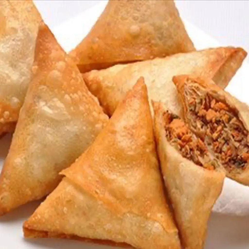 سمبوسة لحم مقلي